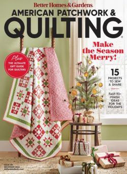 American Patchwork & Quilting – December 2024