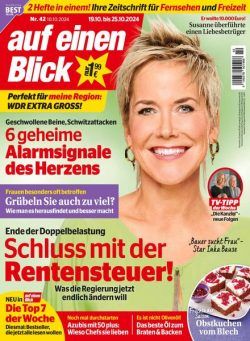 Auf Einen Blick – 10 Oktober 2024