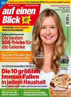 Auf Einen Blick – 26 September 2024