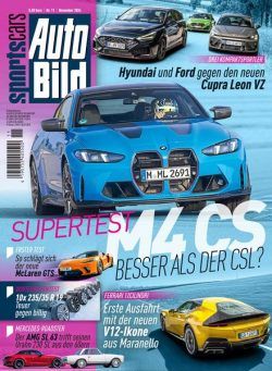 Auto Bild Sportscars – November 2024