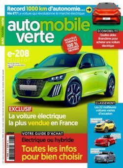 Automobile Verte – Octobre-Novembre-Decembre 2024