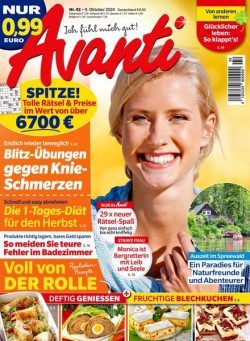 Avanti – 9 Oktober 2024