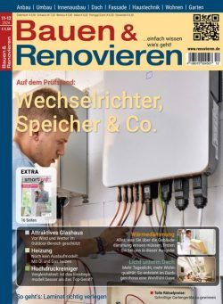 Bauen & Renovieren – November-Dezember 2024