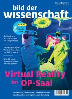 Bild der Wissenschaft – November 2024