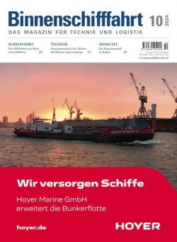 Binnenschifffahrt – Oktober 2024