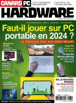 Canard PC Hardware – Juillet-Aout 2024