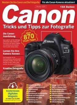 Canon Das essentielle Handbuch – Oktober 2024