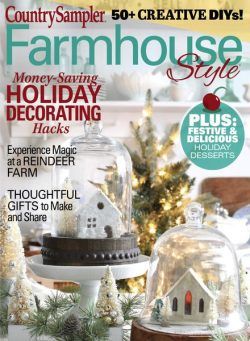 Country Sampler Farmhouse Style – Winter 2024