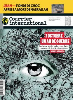 Courrier International – 3 Octobre 2024