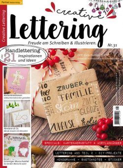 Creative Lettering – Oktober 2024