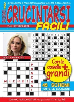 Crucintarsi Facili – Ottobre 2024