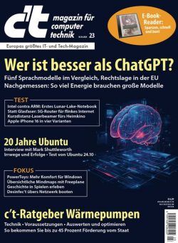 c’t Magazin – 18 Oktober 2024