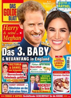 Das Goldene Blatt – 28 September 2024