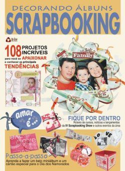 Decorando Albuns Scrapbooking – Setembro 2024