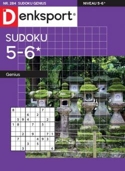 Denksport Sudoku 5-6 genius – 3 Oktober 2024