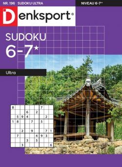 Denksport Sudoku 6-7 ultra – 3 Oktober 2024