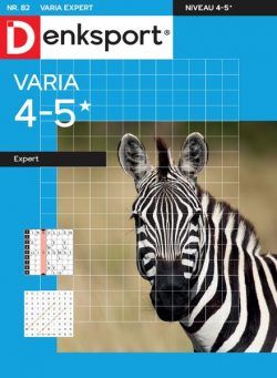 Denksport Varia expert 4-5 – 1 Oktober 2024