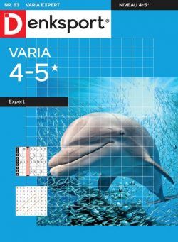 Denksport Varia expert 4-5 – 10 Oktober 2024