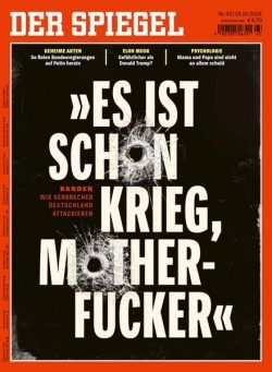 Der Spiegel – 19 Oktober 2024