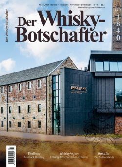 Der Whisky-Botschafter – Oktober-November-Dezember 2024