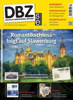 Deutsche Briefmarken-Zeitung – 7 Oktober 2024