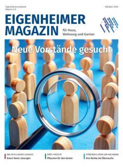 Eigenheimer Magazin – Oktober 2024