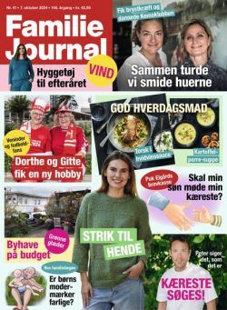 Familie Journal – 7 Oktober 2024