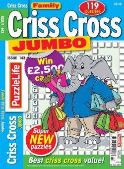 Family Criss Cross Jumbo – October 2024