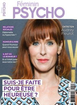 Feminin Psycho – Novembre-Decembre 2024 – Janvier 2025