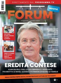 Forum Magazine Italia – Ottobre 2024