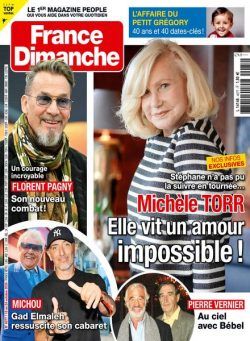 France Dimanche – 18 Octobre 2024