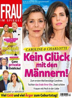 Frau im Spiegel – 25 September 2024