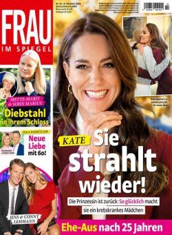 Frau im Spiegel – 9 Oktober 2024