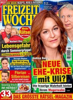 Freizeitwoche – 16 Oktober 2024