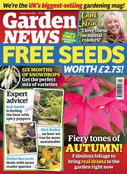 Garden News – 19 October 2024