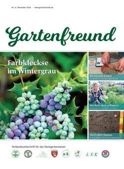 Gartenfreund – November 2024