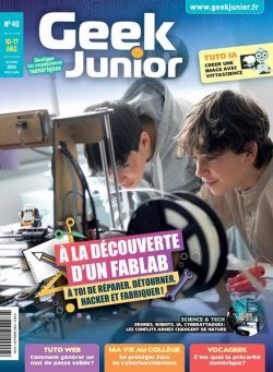 Geek Junior – 8 tobre 2024