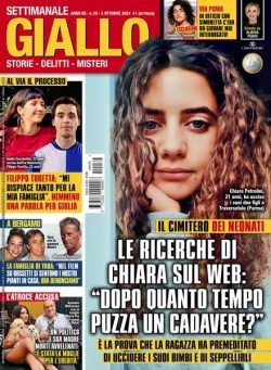 Giallo – 2 Ottobre 2024