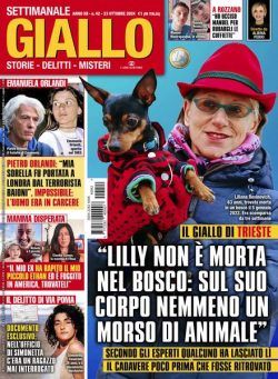 Giallo – 23 Ottobre 2024