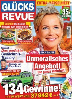 Glucks Revue – 15 Oktober 2024