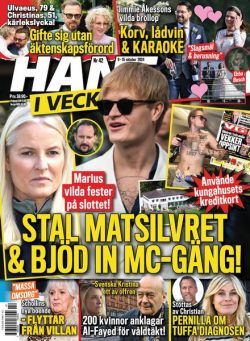 Hant i Veckan – 9 Oktober 2024