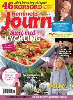 Hemmets Journal – 2 Oktober 2024