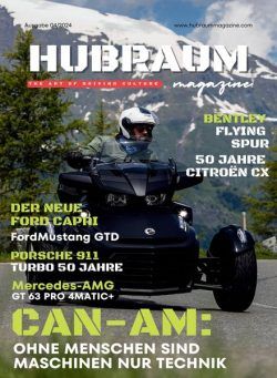 Hubraum Magazine Deutsche Ausgabe – 28 September 2024