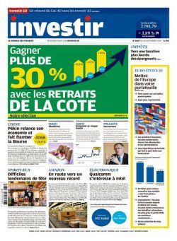 Investir – 28 Septembre 2024