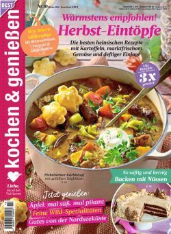 Kochen & Geniessen – September 2024