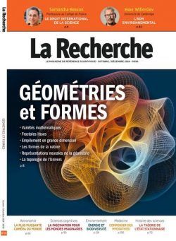 La Recherche – Octobre-Novembre-Decembre 2024