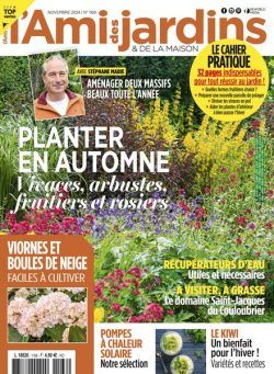 L’Ami des Jardins – Novembre 2024