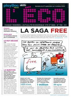 L’eCO – 27 Septembre 2024