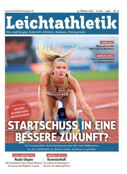 Leichtathletik – 22 Oktober 2024