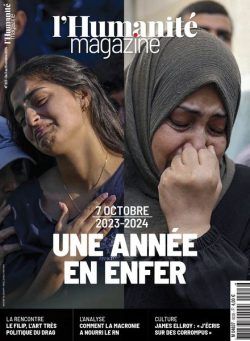 L’Humanite Magazine – 3 Octobre 2024